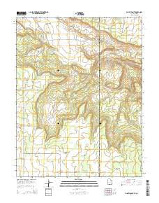 Summit Point Utah Current topographic map, 1:24000 scale, 7.5 X 7.5 Minute, Year 2014