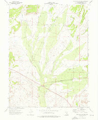 Sunnyside Junction Utah Historical topographic map, 1:24000 scale, 7.5 X 7.5 Minute, Year 1972