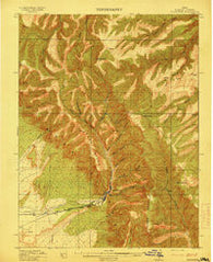 Sunnyside Utah Historical topographic map, 1:62500 scale, 15 X 15 Minute, Year 1915