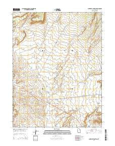 Sunnyside Junction Utah Current topographic map, 1:24000 scale, 7.5 X 7.5 Minute, Year 2014