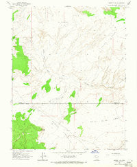 Sunset Flat Utah Historical topographic map, 1:24000 scale, 7.5 X 7.5 Minute, Year 1964