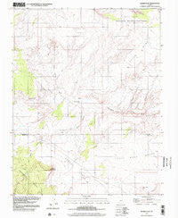 Sunset Flat Utah Historical topographic map, 1:24000 scale, 7.5 X 7.5 Minute, Year 1997