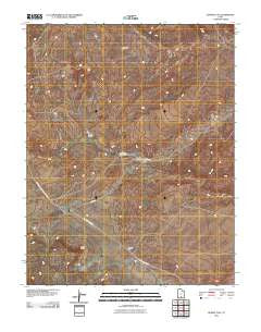 Sunset Flat Utah Historical topographic map, 1:24000 scale, 7.5 X 7.5 Minute, Year 2011
