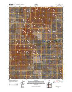 Sunset Pass Utah Historical topographic map, 1:24000 scale, 7.5 X 7.5 Minute, Year 2011