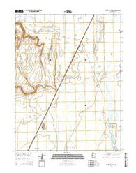 Sunstone Knoll Utah Current topographic map, 1:24000 scale, 7.5 X 7.5 Minute, Year 2014