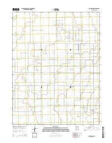 Sutherland Utah Current topographic map, 1:24000 scale, 7.5 X 7.5 Minute, Year 2014