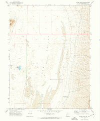 Swasey Peak NW Utah Historical topographic map, 1:24000 scale, 7.5 X 7.5 Minute, Year 1972