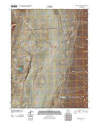 Swasey Peak NW Utah Historical topographic map, 1:24000 scale, 7.5 X 7.5 Minute, Year 2011