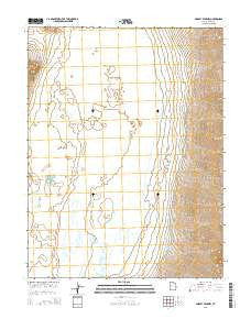 Swasey Peak NW Utah Current topographic map, 1:24000 scale, 7.5 X 7.5 Minute, Year 2014