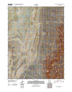 Swasey Peak SW Utah Historical topographic map, 1:24000 scale, 7.5 X 7.5 Minute, Year 2011