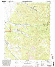 Sweetwater Creek Utah Historical topographic map, 1:24000 scale, 7.5 X 7.5 Minute, Year 2002