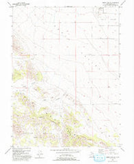 Tabbys Peak SE Utah Historical topographic map, 1:24000 scale, 7.5 X 7.5 Minute, Year 1993