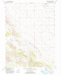 Tabbys Peak SE Utah Historical topographic map, 1:24000 scale, 7.5 X 7.5 Minute, Year 1993