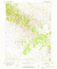 Tabbys Peak SW Utah Historical topographic map, 1:24000 scale, 7.5 X 7.5 Minute, Year 1955