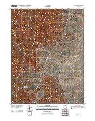 Tabbys Peak Utah Historical topographic map, 1:24000 scale, 7.5 X 7.5 Minute, Year 2011