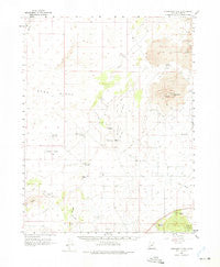 Tabernacle Hill Utah Historical topographic map, 1:62500 scale, 15 X 15 Minute, Year 1962
