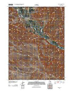 Tabiona Utah Historical topographic map, 1:24000 scale, 7.5 X 7.5 Minute, Year 2010