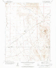 Table Mountain Utah Historical topographic map, 1:24000 scale, 7.5 X 7.5 Minute, Year 1955