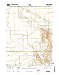 Table Mountain Utah Current topographic map, 1:24000 scale, 7.5 X 7.5 Minute, Year 2014