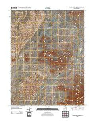 Tanner Creek Narrows Utah Historical topographic map, 1:24000 scale, 7.5 X 7.5 Minute, Year 2010