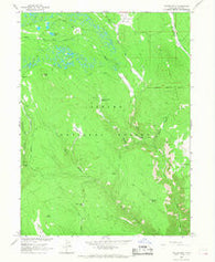 Taylor Mtn Utah Historical topographic map, 1:24000 scale, 7.5 X 7.5 Minute, Year 1966