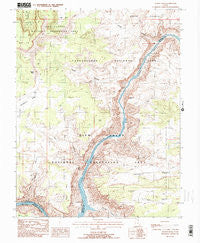Teapot Rock Utah Historical topographic map, 1:24000 scale, 7.5 X 7.5 Minute, Year 1988