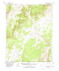 Telegraph Flat Utah Historical topographic map, 1:62500 scale, 15 X 15 Minute, Year 1954