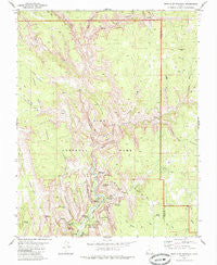 Temple of Sinawava Utah Historical topographic map, 1:24000 scale, 7.5 X 7.5 Minute, Year 1980