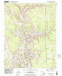 Temple of Sinawava Utah Historical topographic map, 1:24000 scale, 7.5 X 7.5 Minute, Year 1997