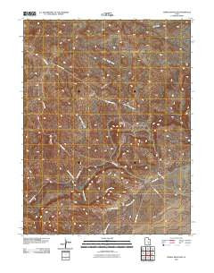 Temple Mountain Utah Historical topographic map, 1:24000 scale, 7.5 X 7.5 Minute, Year 2010