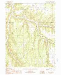 Tenmile Canyon North Utah Historical topographic map, 1:24000 scale, 7.5 X 7.5 Minute, Year 1991