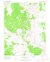 Tenmile Flat Utah Historical topographic map, 1:24000 scale, 7.5 X 7.5 Minute, Year 1964