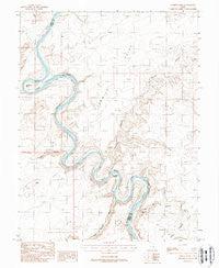 Tenmile Point Utah Historical topographic map, 1:24000 scale, 7.5 X 7.5 Minute, Year 1988