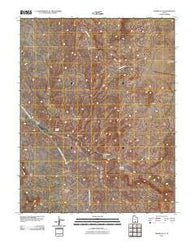Tenmile Flat Utah Historical topographic map, 1:24000 scale, 7.5 X 7.5 Minute, Year 2011