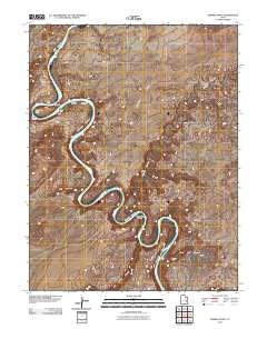Tenmile Point Utah Historical topographic map, 1:24000 scale, 7.5 X 7.5 Minute, Year 2011