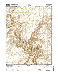 Tenmile Point Utah Current topographic map, 1:24000 scale, 7.5 X 7.5 Minute, Year 2014