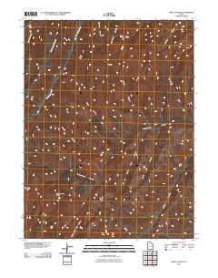 Tepee Canyon Utah Historical topographic map, 1:24000 scale, 7.5 X 7.5 Minute, Year 2011