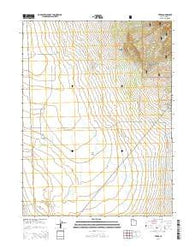Terra Utah Current topographic map, 1:24000 scale, 7.5 X 7.5 Minute, Year 2014