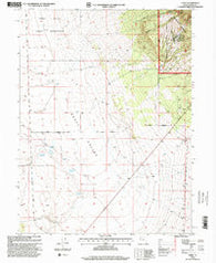 Terra Utah Historical topographic map, 1:24000 scale, 7.5 X 7.5 Minute, Year 1998