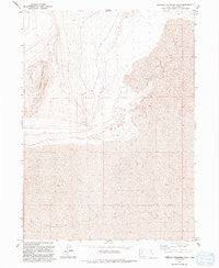 Terrace Mountain East Utah Historical topographic map, 1:24000 scale, 7.5 X 7.5 Minute, Year 1991