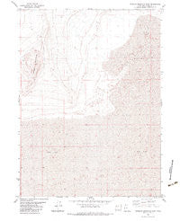 Terrace Mountain East Utah Historical topographic map, 1:24000 scale, 7.5 X 7.5 Minute, Year 1983