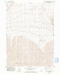 Terrace Mountain West Utah Historical topographic map, 1:24000 scale, 7.5 X 7.5 Minute, Year 1991