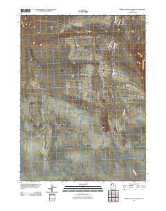 Terrace Mountain West Utah Historical topographic map, 1:24000 scale, 7.5 X 7.5 Minute, Year 2011