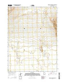 Terrace Mountain West Utah Current topographic map, 1:24000 scale, 7.5 X 7.5 Minute, Year 2014