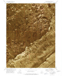 Tetzlaff Peak Utah Historical topographic map, 1:24000 scale, 7.5 X 7.5 Minute, Year 1971