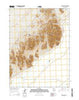 Tetzlaff Peak Utah Current topographic map, 1:24000 scale, 7.5 X 7.5 Minute, Year 2014