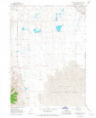 Thatcher Mountain SW Utah Historical topographic map, 1:24000 scale, 7.5 X 7.5 Minute, Year 1966