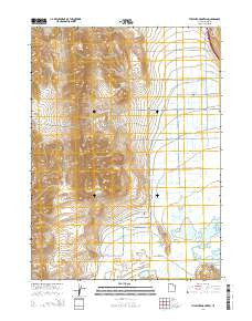 Thatcher Mountain Utah Current topographic map, 1:24000 scale, 7.5 X 7.5 Minute, Year 2014
