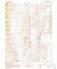 The Barn Utah Historical topographic map, 1:24000 scale, 7.5 X 7.5 Minute, Year 1991