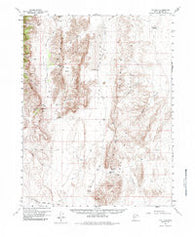 The Barn Utah Historical topographic map, 1:62500 scale, 15 X 15 Minute, Year 1960